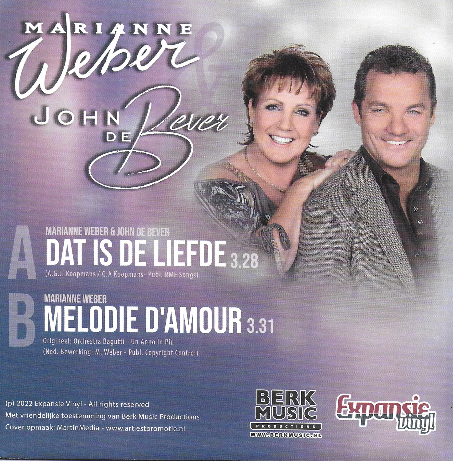 Marianne Weber & John de Bever - Dat is de liefde
