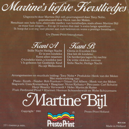 Martine Bijl - Martine's liefste Kerstliedjes