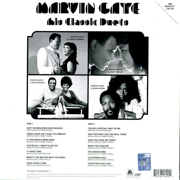 Marvin Gaye - His Classic Duets (LP)