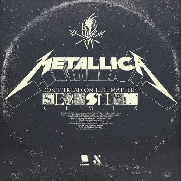 Metallica - Don't tread on else matters (Sebastian remix) (12" Maxi Single)