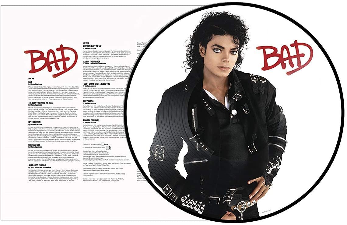 Michael Jackson - Bad (Picture Disc) (LP)