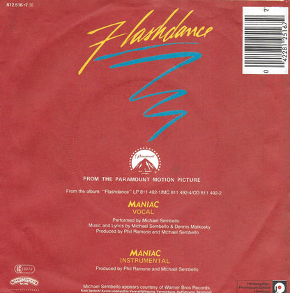 Michael Sembello - Maniac (Duitse uitgave)