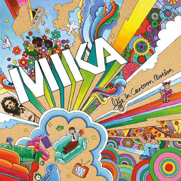 Mika - Life In Cartoon Motion (Limited pink transparent vinyl) (2LP)