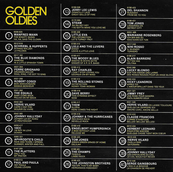 Mort Shuman - Sorrow / Un ete de porcelaine