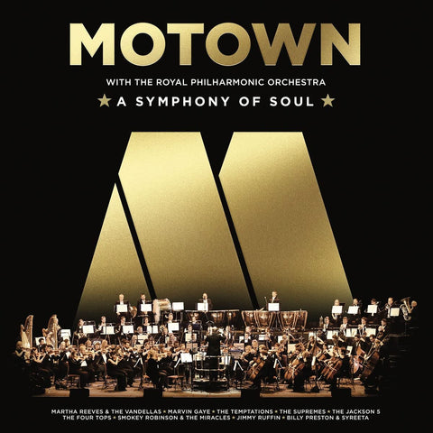 Motown With The Royal Philharmonic Orchestra - A Symphony Of Soul (Limited edition, gold vinyl) (LP)