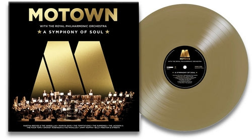 Motown With The Royal Philharmonic Orchestra - A Symphony Of Soul (Limited edition, gold vinyl) (LP)