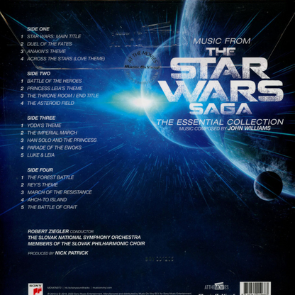 Star Wars - Music From The Star Wars Saga/The Essential Collection (Limited Hyperspace blue splattered vinyl) (2LP)