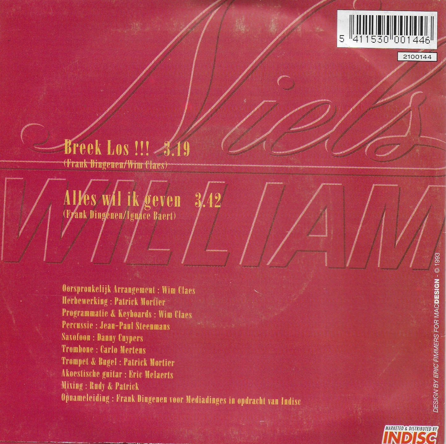 Niels William - Breek los!!!