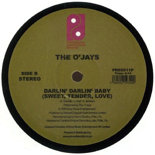 The O'Jays - For the love of the money (12" Maxi Single)