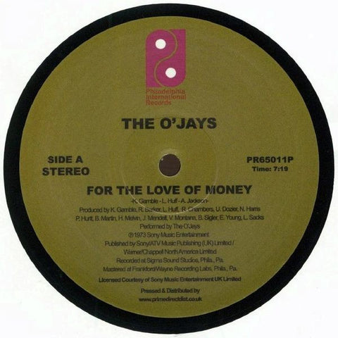 The O'Jays - For the love of the money (12" Maxi Single)