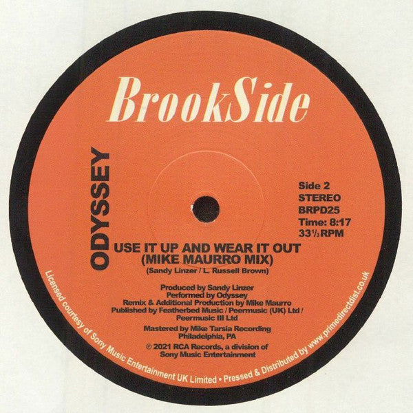 Odyssey - Native New Yorker / Use it up and wear it out (Mike Mauro mixes) (12" Maxi Single)