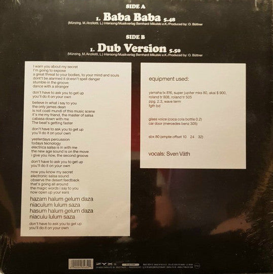 Off - Electrica salsa (baba baba) (12" Maxi Single)