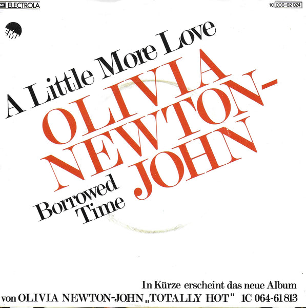Olivia Newton John - A little more love (Duitse uitgave)