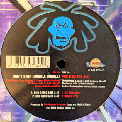 Outhere Brothers - Don't stop (Wiggle Wiggle) (12" Maxi Single)