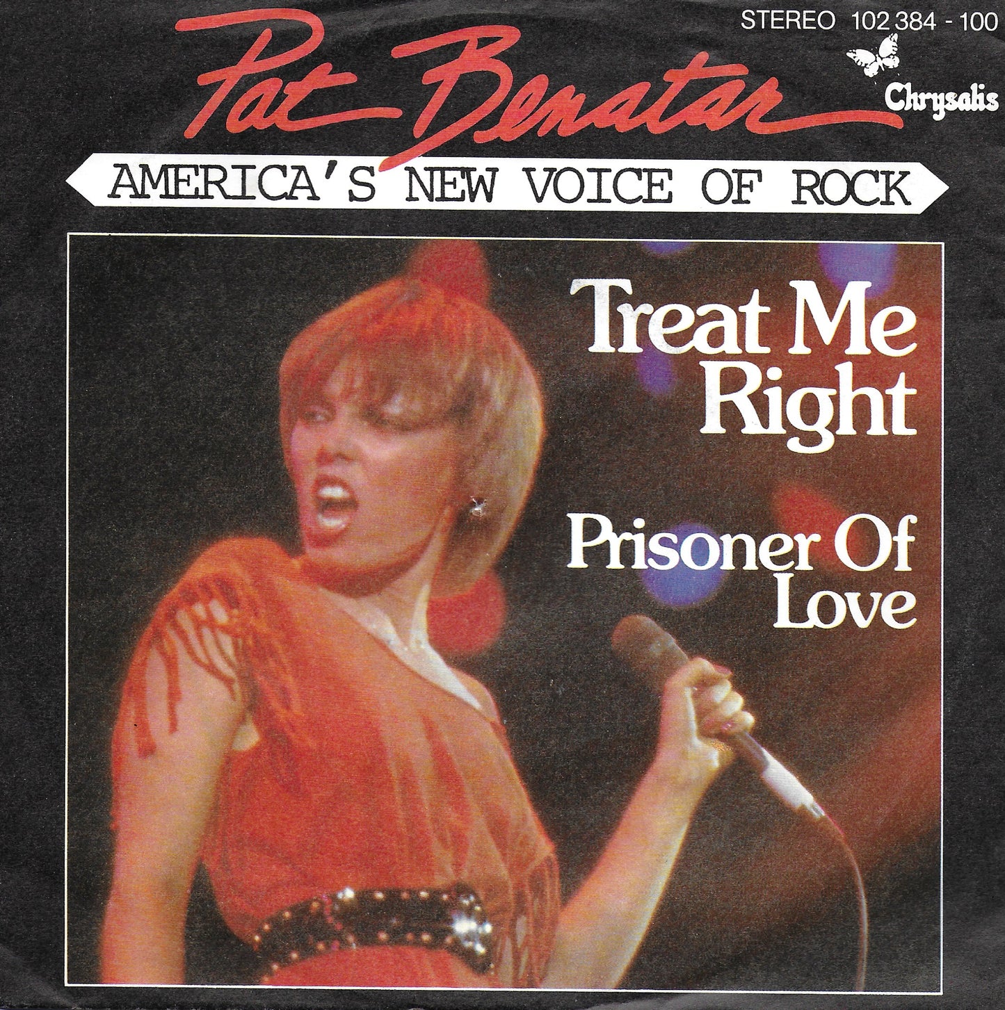Pat Benatar - Treat me right (Duitse uitgave)