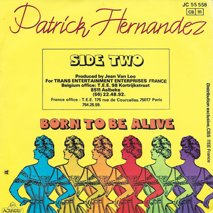 Patrick Hernandez - Born to be alive (Franse uitgave)