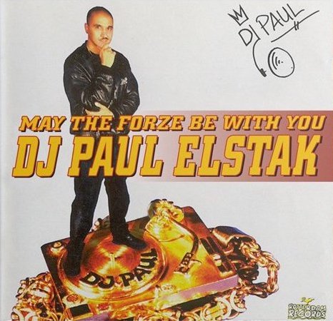 DJ Paul Elstak - May The Forze Be With You (Translucent yellow, fluor green, white & red splattered vinyl) (LP)