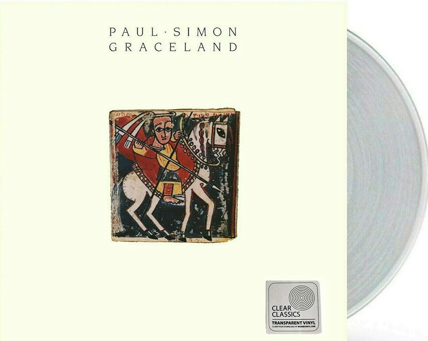 Paul Simon - Graceland (Limited clear vinyl) (LP)
