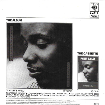 Philip Bailey & Phil Collins - Easy lover (Europese uitgave)
