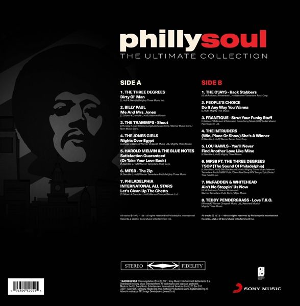 Philly Soul - The Ultimate Collection (Blue vinyl) (LP)