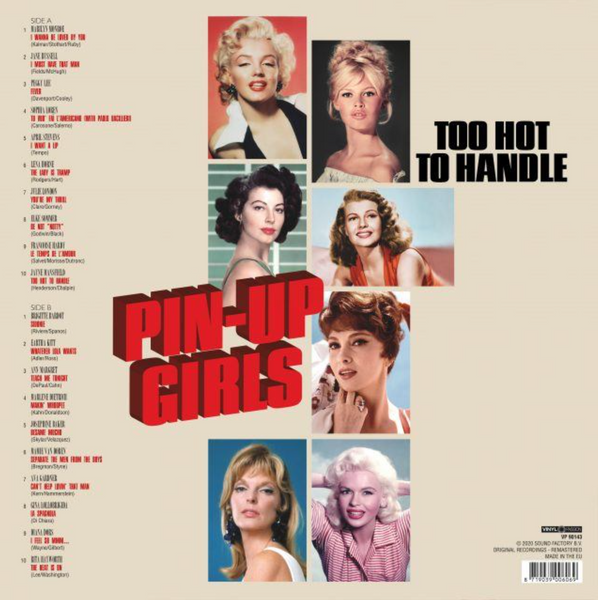 Various - Pin-Up Girls (Too Hot To Handle) (Limited edition, Red vinyl) (LP)