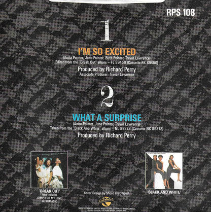 Pointer Sisters - I'm so excited (Engelse uitgave)
