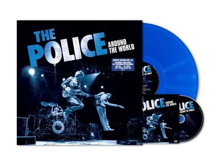The Police - Around The World (Limited edition, Transparent blue vinyl) (LP + DVD)
