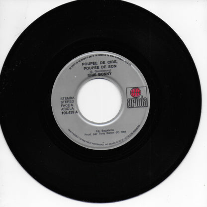Cris Bonny - Poupee de cire, poupee de son