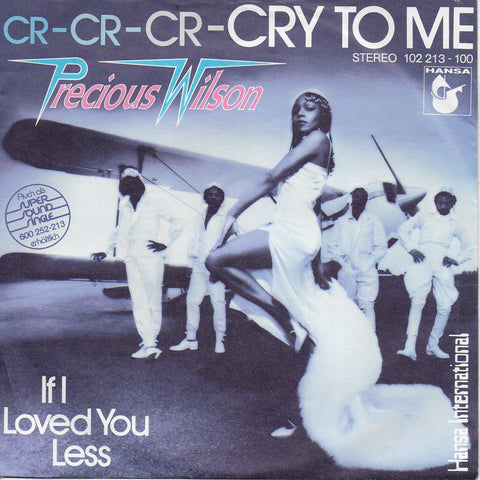 Precious Wilson - Cry to me (Duitse uitgave)