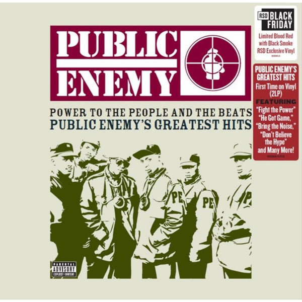 Public Enemy - Greatest Hits (Limited edition, blood red with black smoke vinyl) (2LP)