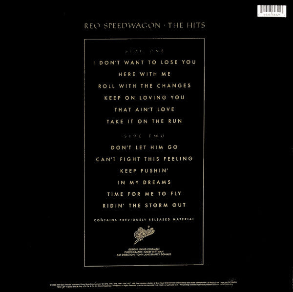 REO Speedwagon - The Hits (LP)