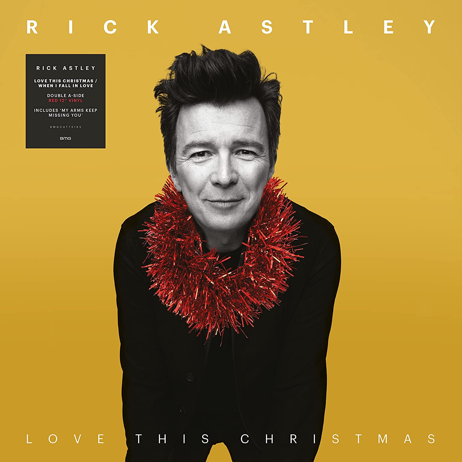 Rick Astley - Love this Christmas (red vinyl) (12" Maxi-Single)