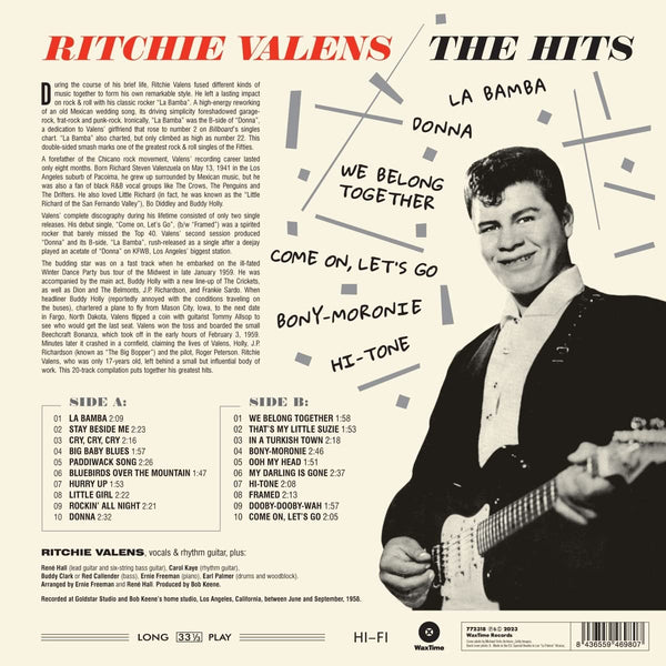 Ritchie Valens - The Hits (Limited edition) (LP)