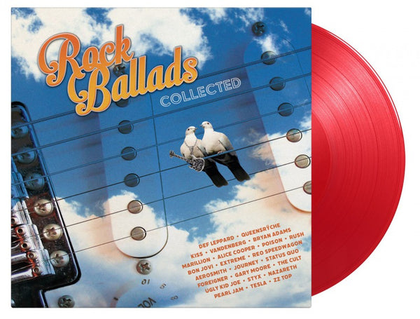 Various - Rock Ballads Collected (Limited edition, transparent red vinyl) (2LP)
