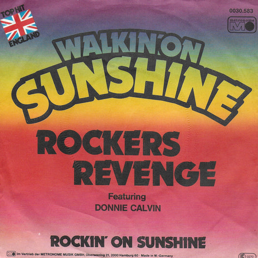 Rocker's Revenge - Walkin' on sunshine (Duitse uitgave)