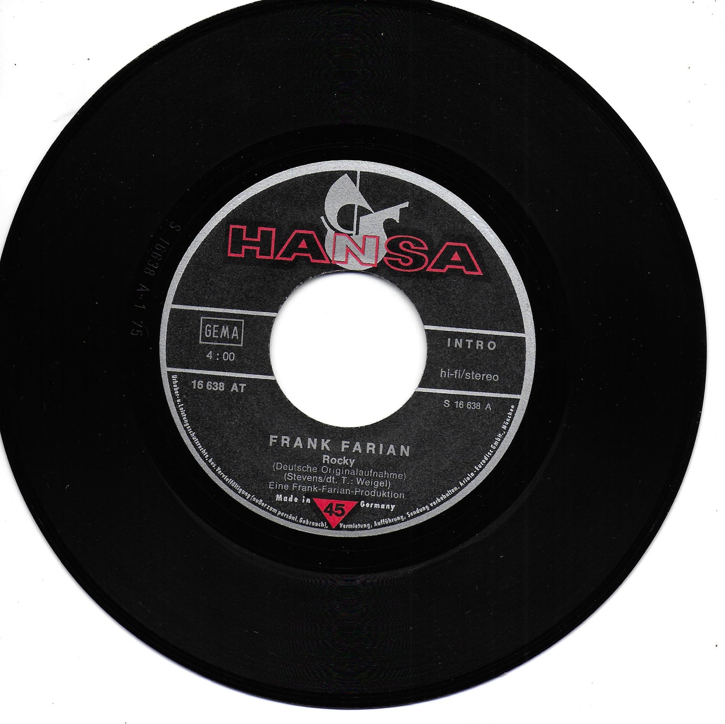 Frank Farian - Rocky