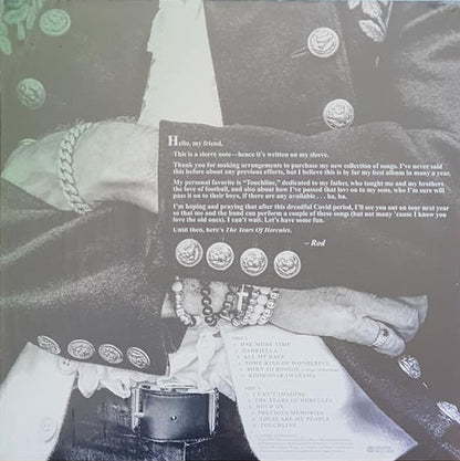 Rod Stewart - The Tears Of Hercules (Limited edition, green vinyl) (LP)