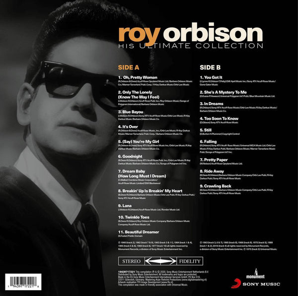 Roy Orbison - His Ultimate Collection (LP)