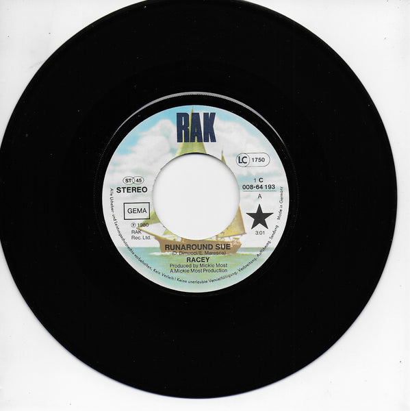 Racey - Runaround Sue (Duitse uitgave)