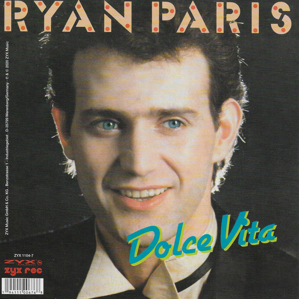 Ryan Paris - Dolce vita (Limited edition, blue vinyl)