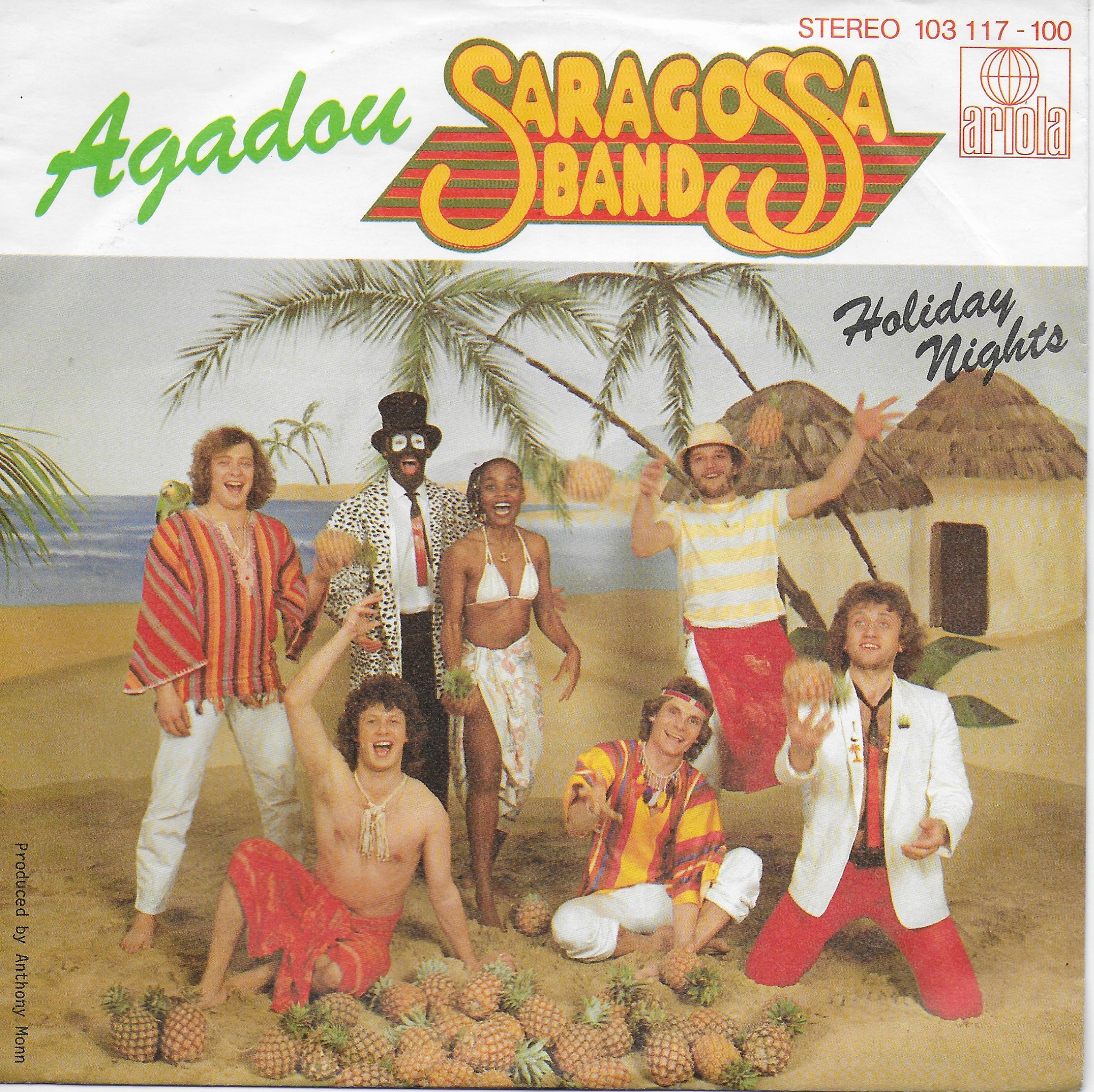 Saragossa Band - Agadou (Duitse uitgave)