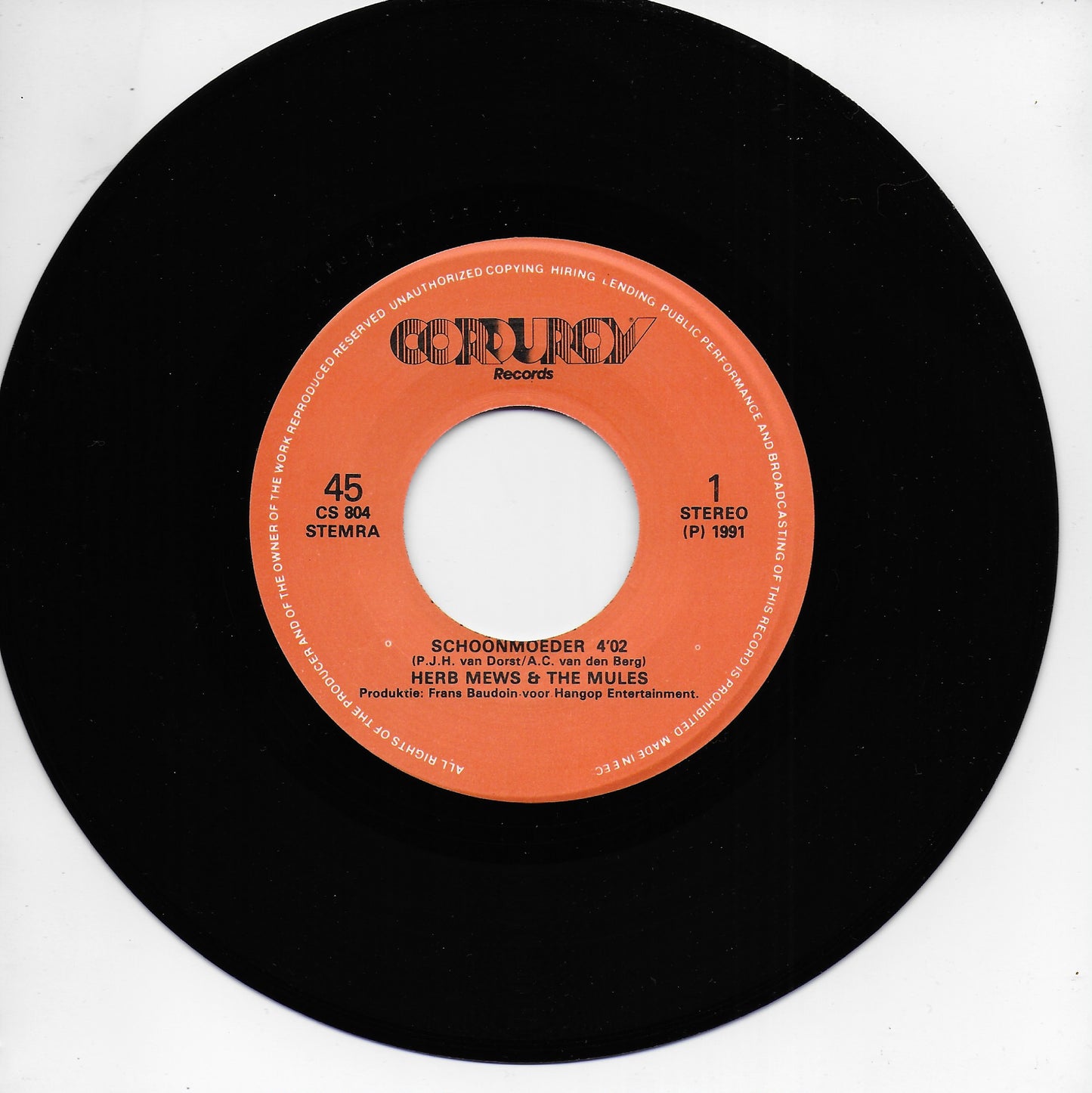 Herb Mews & The Mules - Schoonmoeder