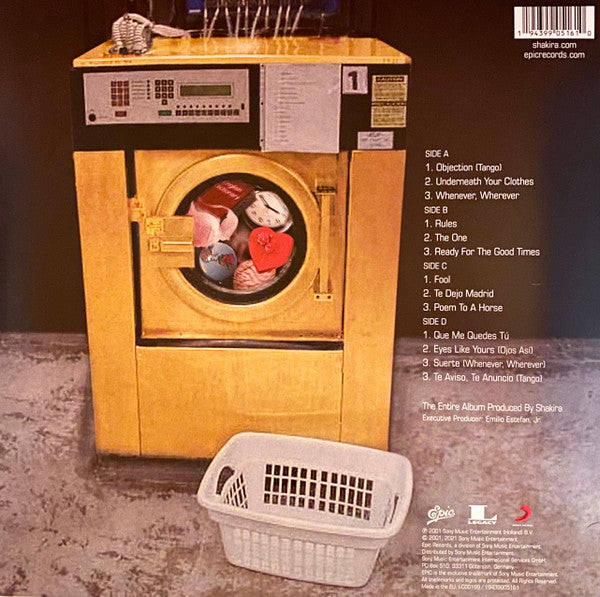 Shakira - Laundry Service (Opaque yellow vinyl) (2LP)