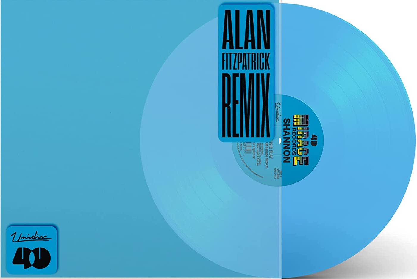 Shannon - Let the music play (Alan Fitzpatrick remix) (Translucent blue vinyl) (12" Maxi Single)