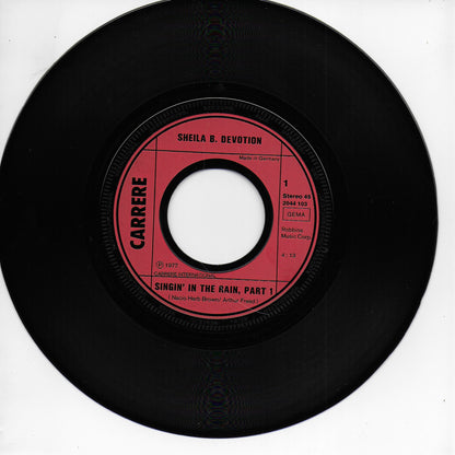 Sheila & B. Devotion - Singin' in the rain (Duitse uitgave)