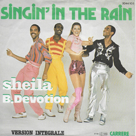Sheila & B. Devotion - Singin' in the rain (Duitse uitgave)