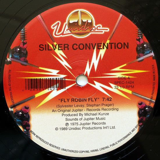 Silver Convention - Fly Robin fly / Penny McLean - Lady bump (12" Maxi Single)