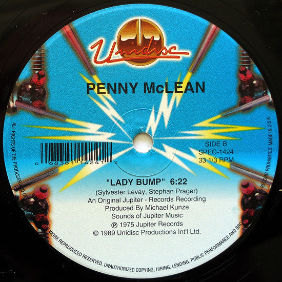 Silver Convention - Fly Robin fly / Penny McLean - Lady bump (12" Maxi Single)