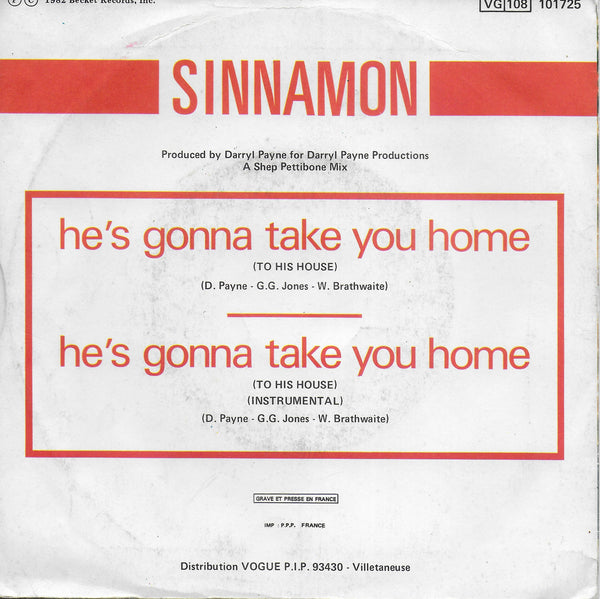 Sinnamon - He's gonna take you home (to his house)