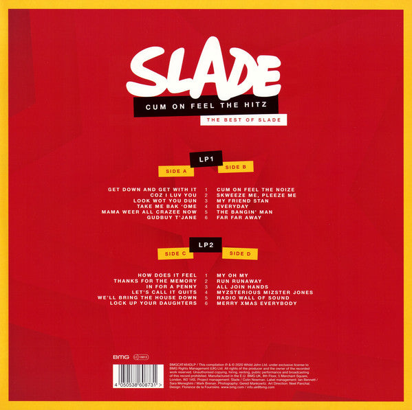 Slade - Cum On Feel The Hitz/The Best Of Slade (2LP)